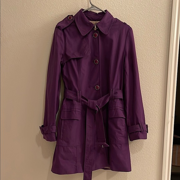 Banana Republic Jackets & Blazers - Banana Republic Deep Purple Trench Coat. Size M